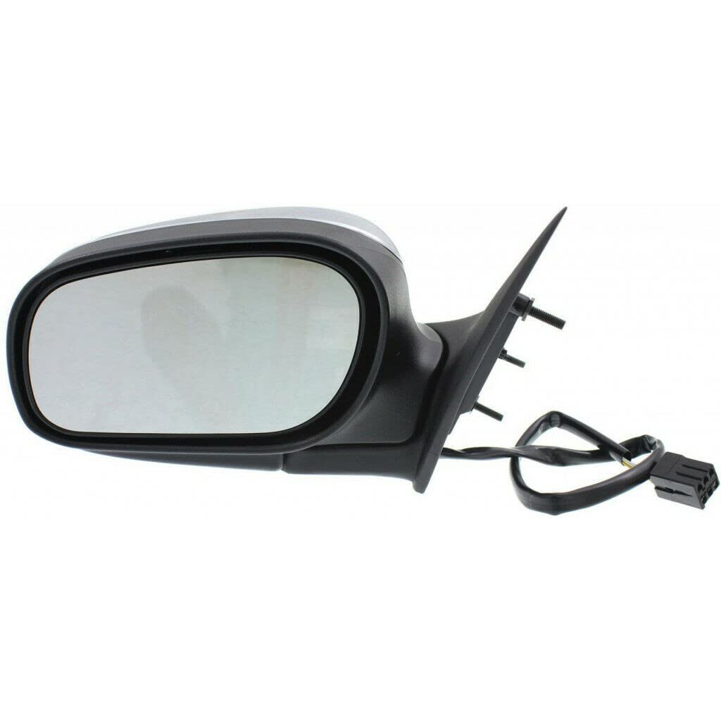 1998-2008 Mercury Grand Marquis Driver Side Power Rearview Mirror Replacement - Non-Heated with Cover - Fits FO1320415 & 6W7Z17683AA-PFM - Perfect for Daily Driving & Parking Assistance