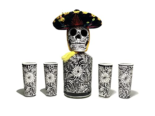 White Decanter Set