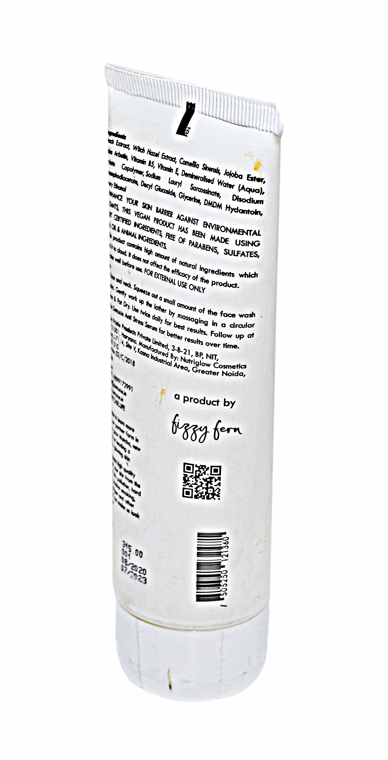 BOVZEN Detoxie Anti-Pollution & De-Tan Refreshing Face Wash - Deep Cleansing for Acne, Blackheads & Dull Skin | Perfect for Daily Skincare & Post-Workout Refresh