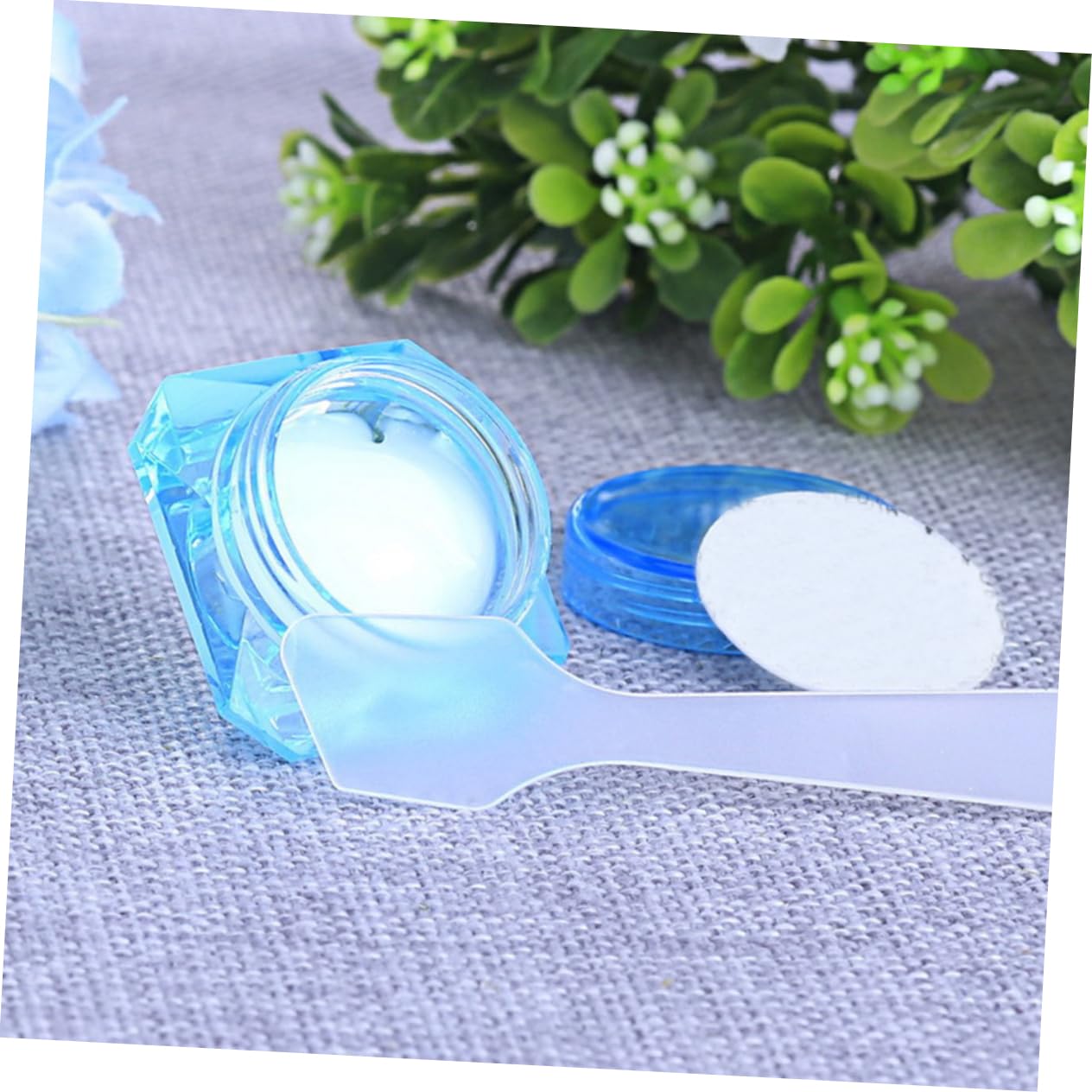 Plastic Makeup Spatula - Beauty Tool for Face Cream & Skincare Application | Perfect for Jars, Bottles & Travel Kit
