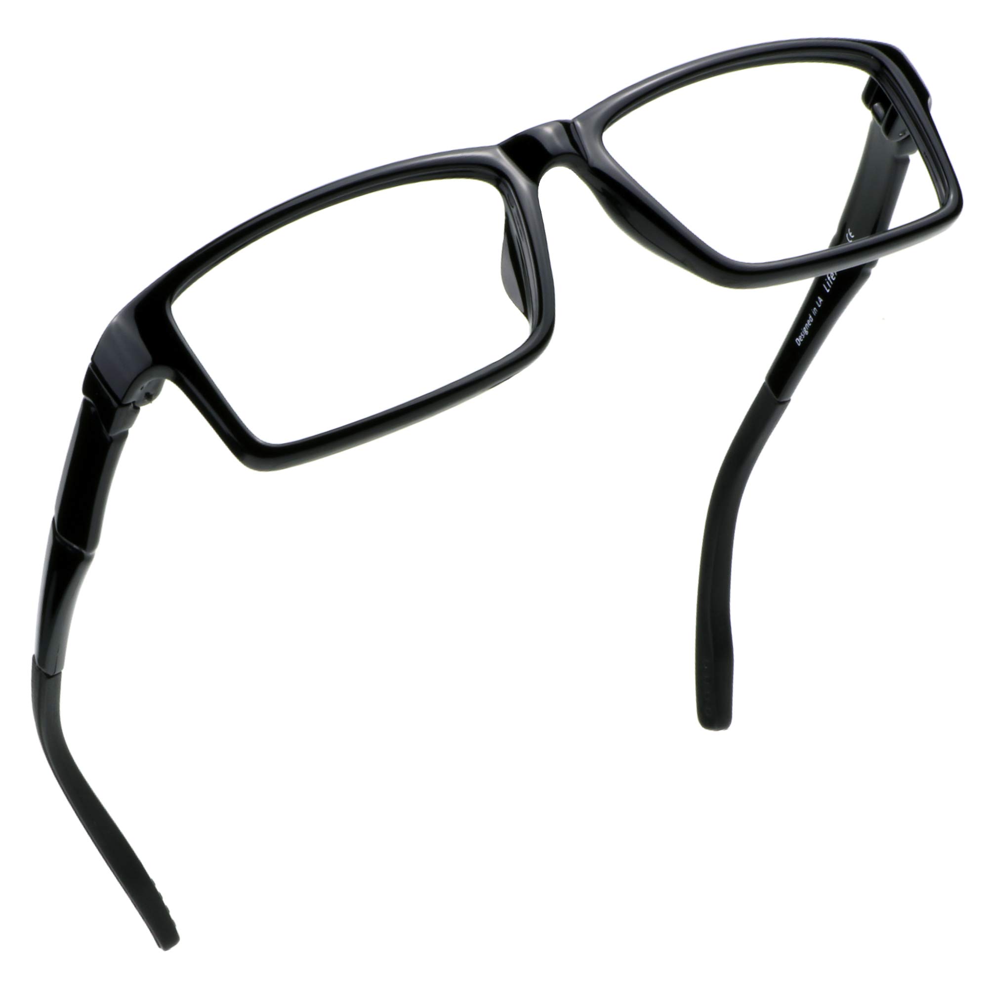 LifeArt Blue Light Blocking Glasses for Computer & Gaming - Anti Eyestrain, Anti Glare Reading Glasses for Women & Men - Perfect for Office Work, Screen Time, and Nighttime TV Viewing