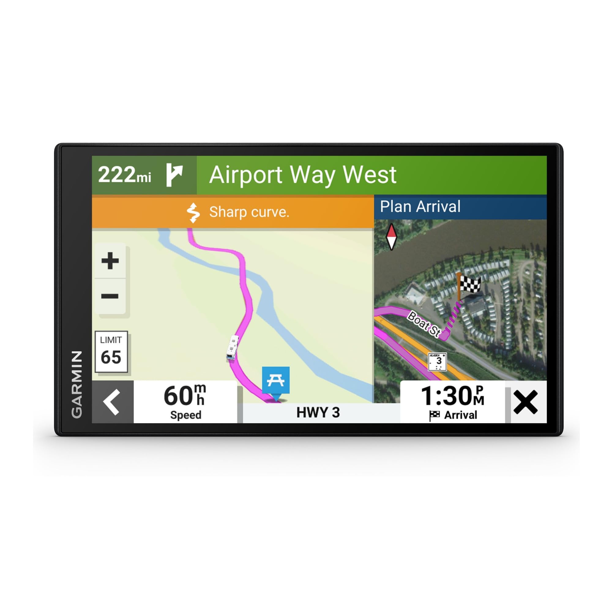Garmin RV 795 7-Inch GPS Navigator with Lifetime Maps & Traffic - Best for RV Camping, Road Trips & Outdoor Adventures