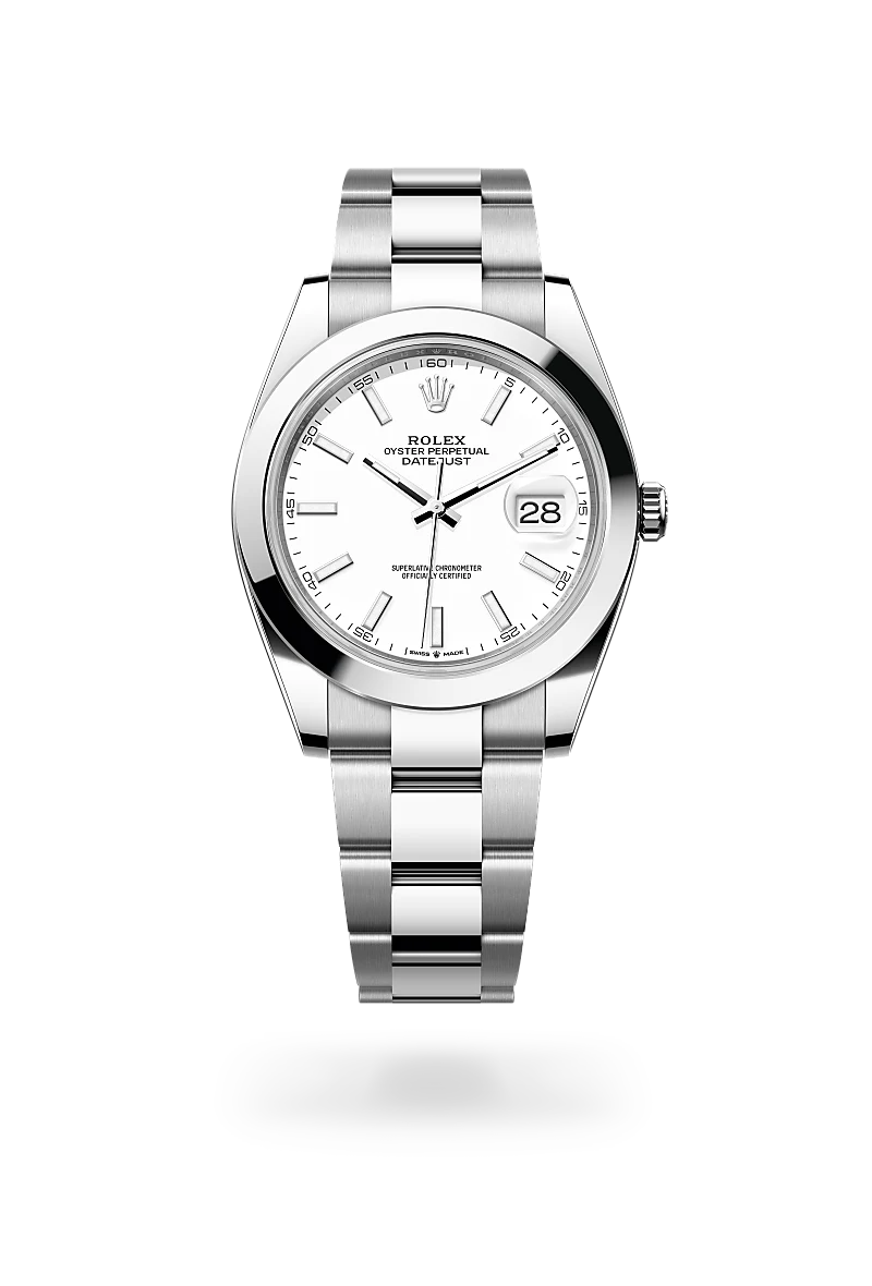 Rolex Datejust 41 Men's Watch - Oystersteel Case & Bracelet, M126300-0005 | Luxury Dress Watch for Business & Formal Occasions