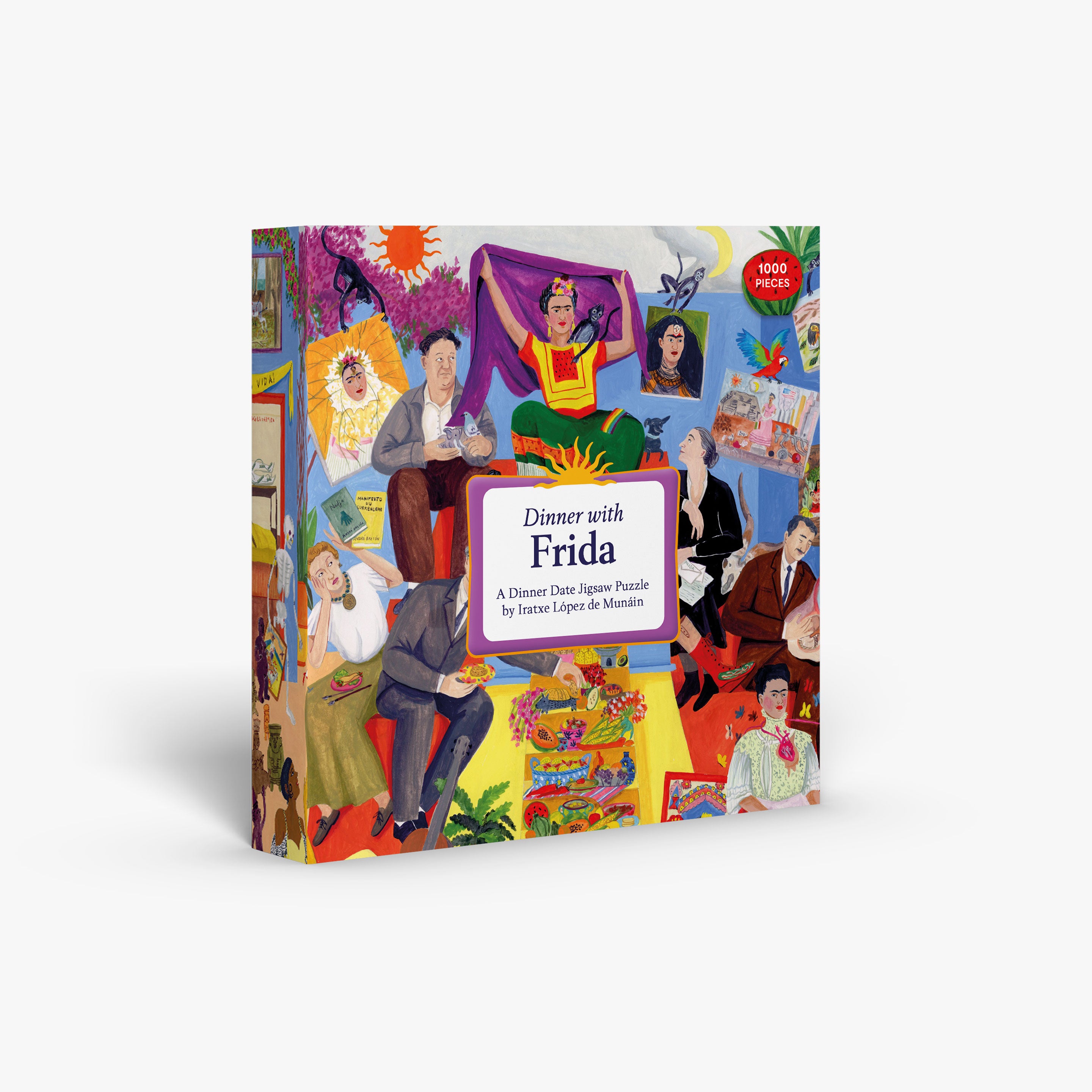 Frida-Inspired Dinner Set - Elegant Mexican-Themed Tableware for Special Occasions | Perfect for Themed Parties, Date Nights & Cultural Celebrations