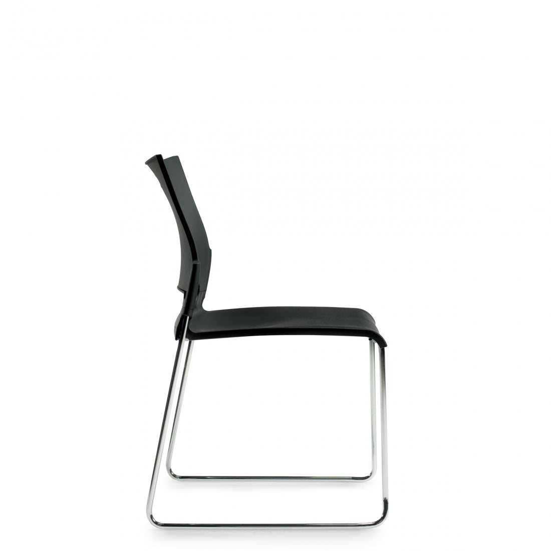 OTG11310B Medium Density Stackable Office Chairs - Set of 4 for Conference Rooms, Classrooms & Events | Offices To Go
