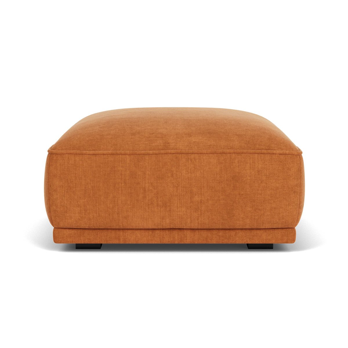 Leonora Fabric Storage Ottoman with Tufted Top - Stylish Footrest, Coffee Table & Extra Seating for Living Room, Bedroom & Dorm