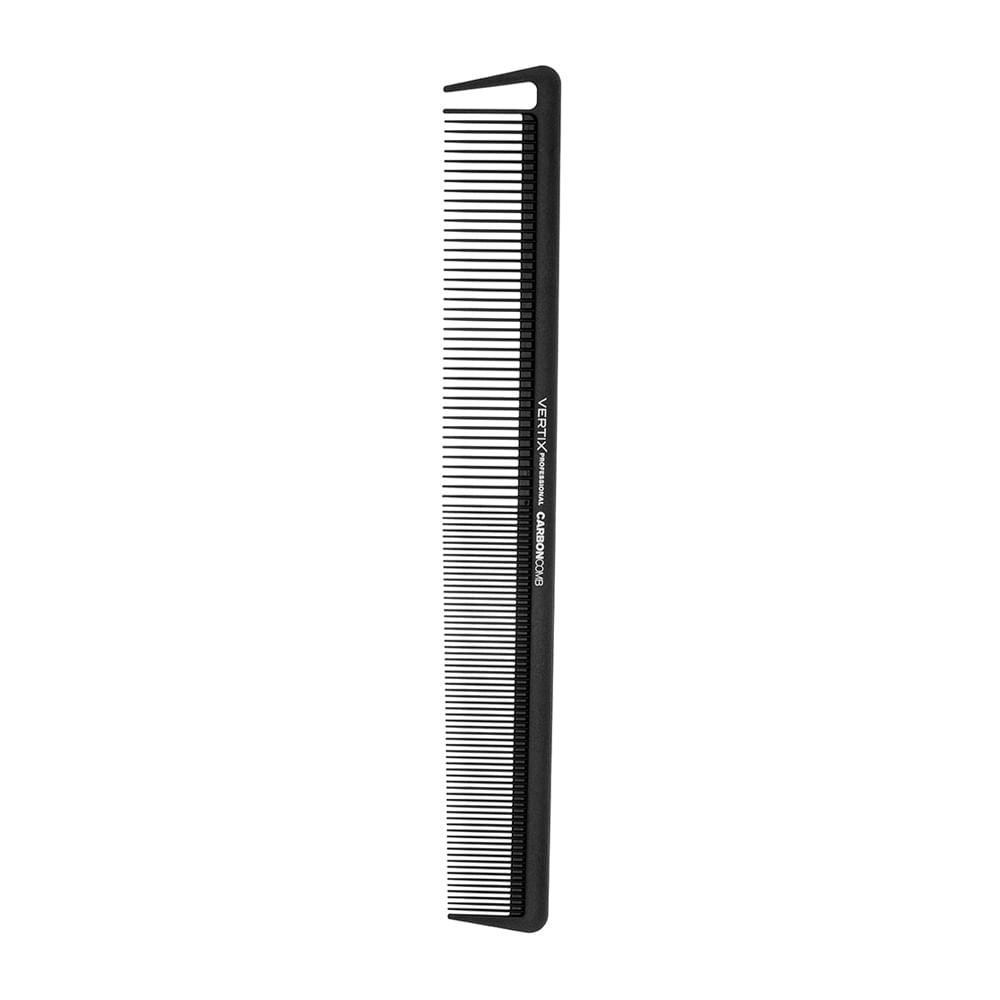 Vertix Professional Comb Carbon Pro Control Combs - Styling & Detangling Hair for Men & Women - Perfect for Salons, Home Use & Travel