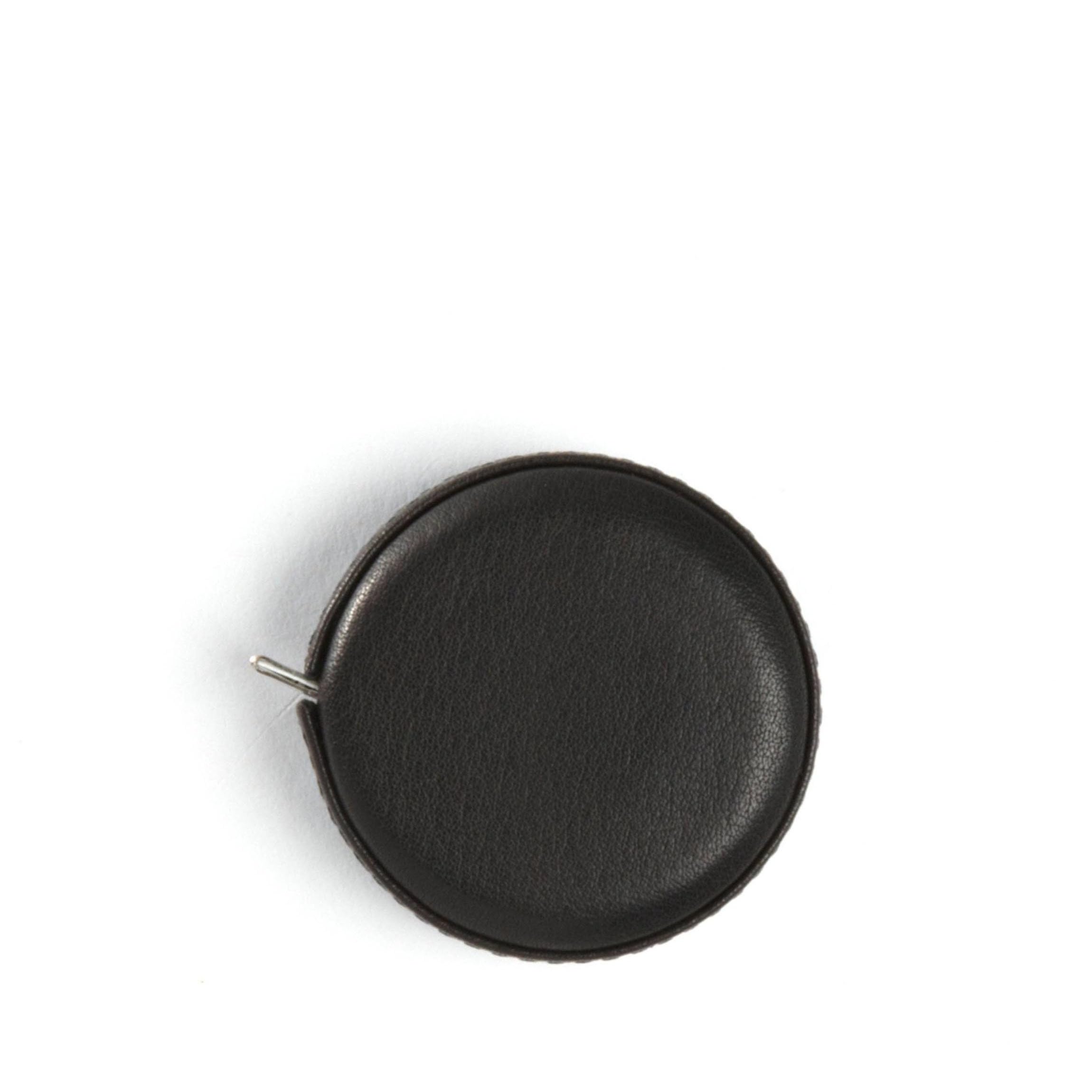 Leatherology Black Onyx Small Measuring Tape - Compact Leather Tape Measure for Sewing, Tailoring & DIY Projects | Perfect for Fashion Designers & Craft Enthusiasts