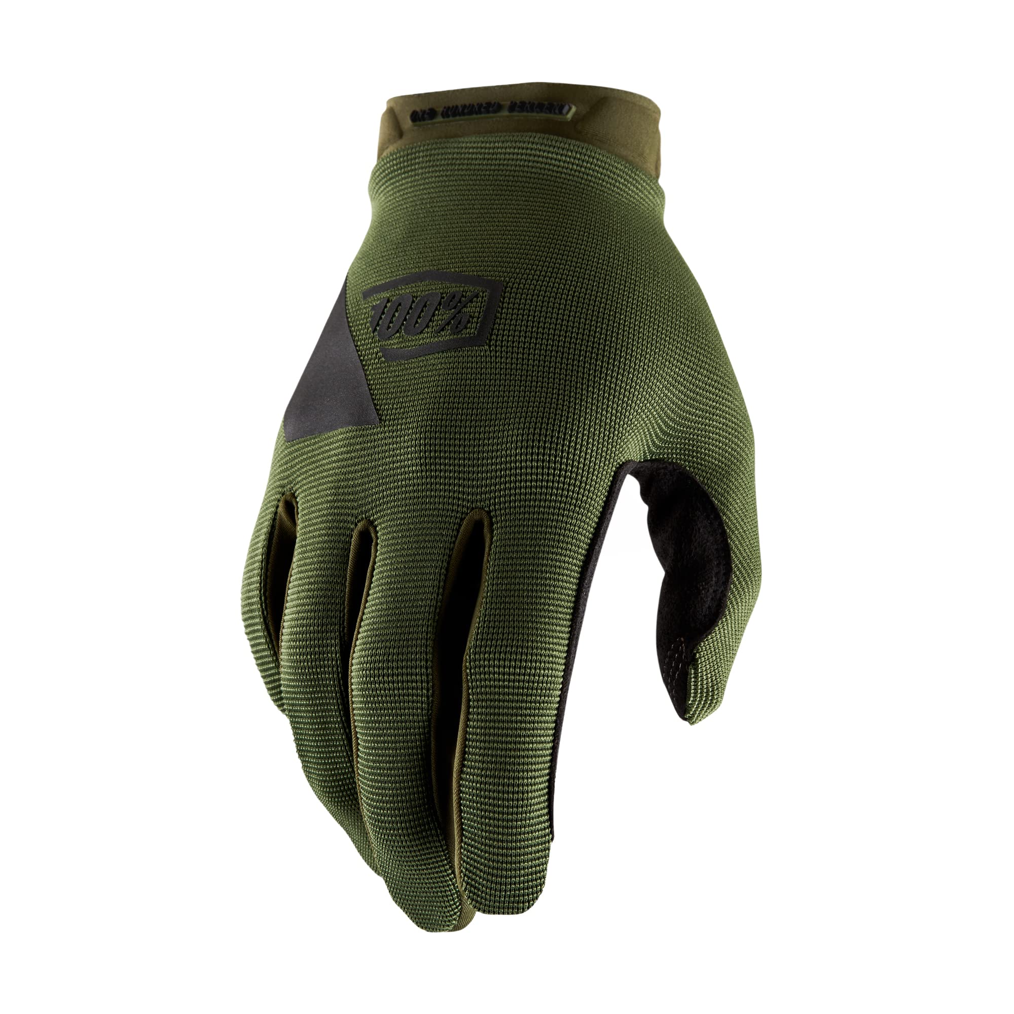 Ridecamp 100% Motocross & Mountain Biking Gloves - Lightweight Breathable Riding Gloves for Men & Women - Anti-Fatigue Design - Medium Size - Perfect for Off-Road Adventures & Trail Riding