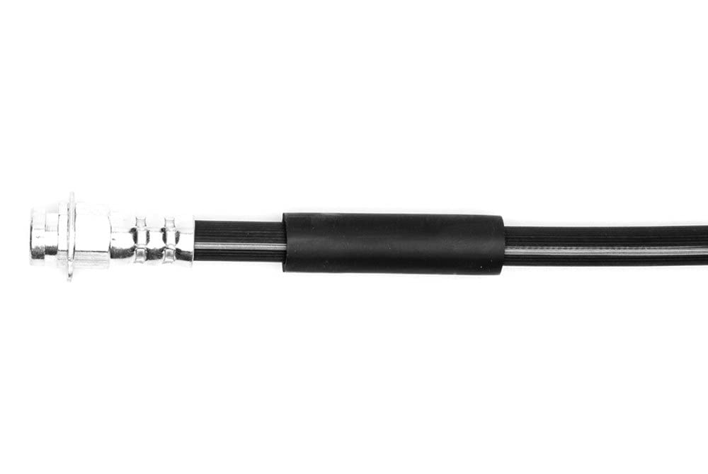 Dynamic Friction Company 350-40125 Brake Line Hose - High Performance Black Replacement Hose for Smooth Braking | Perfect for Trucks, SUVs & Off-Road Vehicles