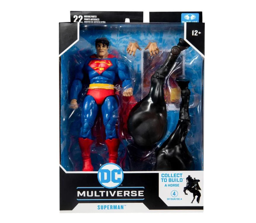 DC Multiverse Dark Knight Returns Superman Action Figure - 7-Inch Collectible Toy for DC Comics Fans - Perfect for Display, Gifts, and Superhero Battles