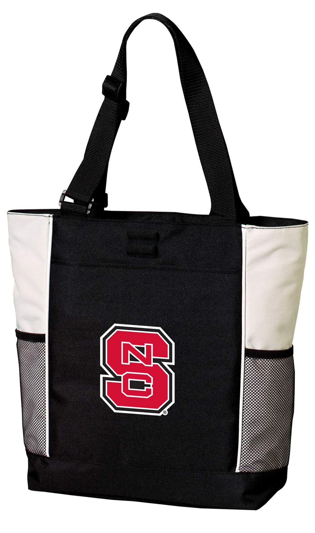 NC State Wolfpack Tote Bag - Durable Reusable Shopping & Beach Bag for Women & Men - Perfect for Groceries, Pool, Travel & School (Official NC State University Merchandise)