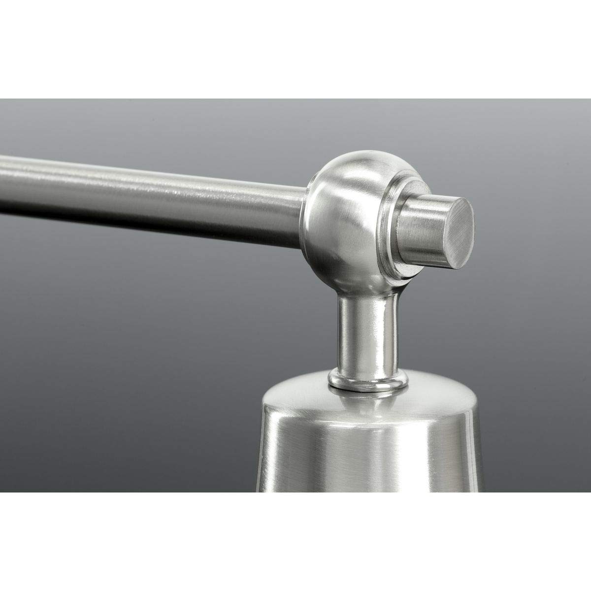 Progress Lighting Bramlett Collection 4-Light Coastal Bath Vanity Light Fixture in Brushed Nickel - Perfect for Coastal, Beach House, and Modern Bathroom Decor