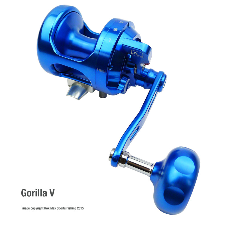 Alutecnos Albacore 6lb & 8lb Gorilla Veloce Fishing Reels - Saltwater & Freshwater Fishing Gear for Deep Sea & Shore Angling