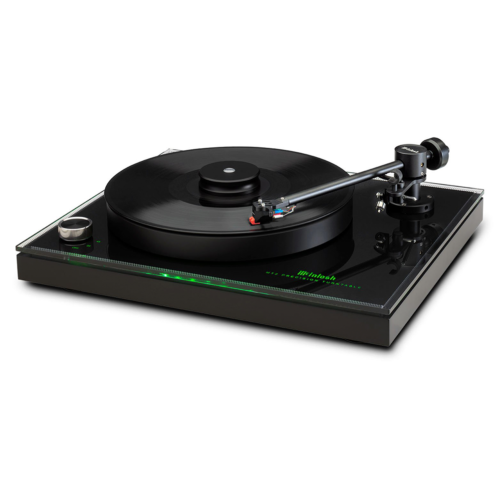 McIntosh MT2 Precision Turntable - High-End Audiophile Turntable with Premium Sound Quality | Perfect for Vinyl Record Collectors & Home Audio Systems