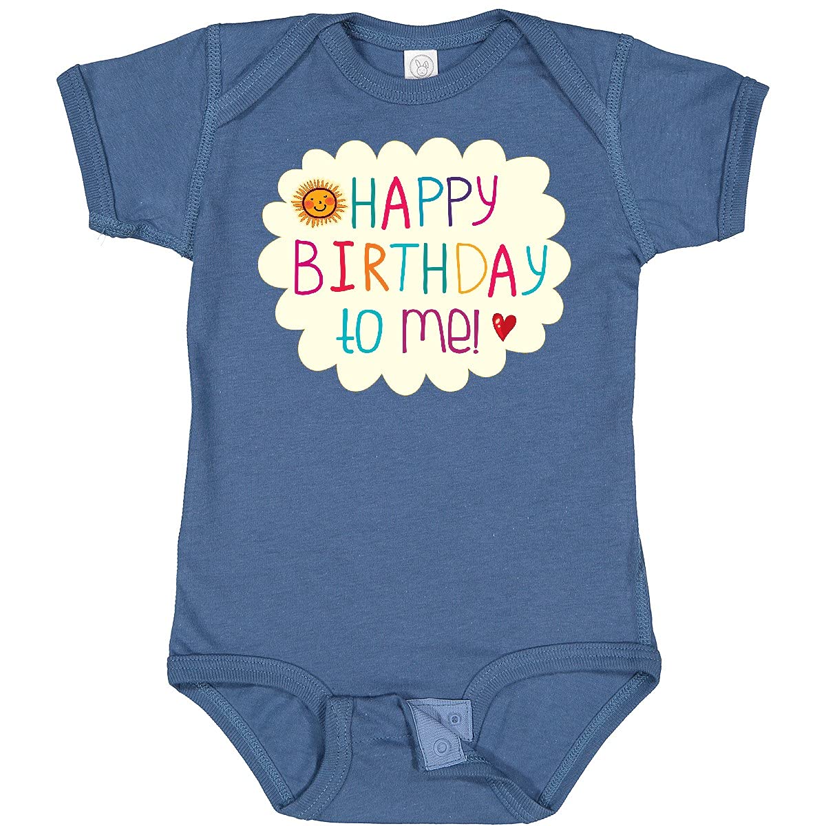 Inktastic Happy Birthday to Me Baby Bodysuit - Cute Birthday Outfit for Infants & Toddlers - Perfect for 1st Birthday Party, Photo Shoots & Special Celebrations