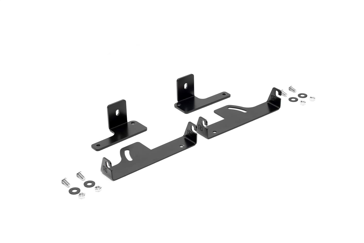 2019-2021 Ford Ranger Under Rear Bumper LED Light Mounting Bracket - Fits ZROADZ 6 Inch & Similar LED Lights (Lights Not Included) - Black PN Z385881 - Perfect for Off-Roading & Night Driving
