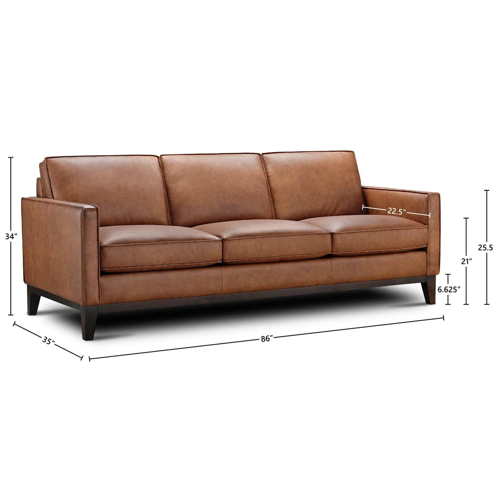 Premium Frisco Sofa - Modern Comfort for Living Room, Bedroom & Office - Soft Fabric, Durable Frame - Perfect for Relaxing, Entertaining & Working