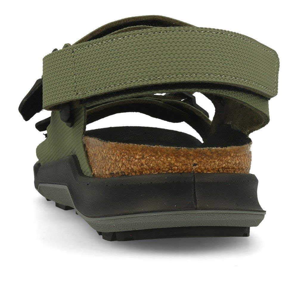 Birkenstock Tatacoa CC BF Futura Khaki Sandals for Men | Size 43 | Comfortable Cork Footbed | Perfect for Beach, Walking & Casual Wear