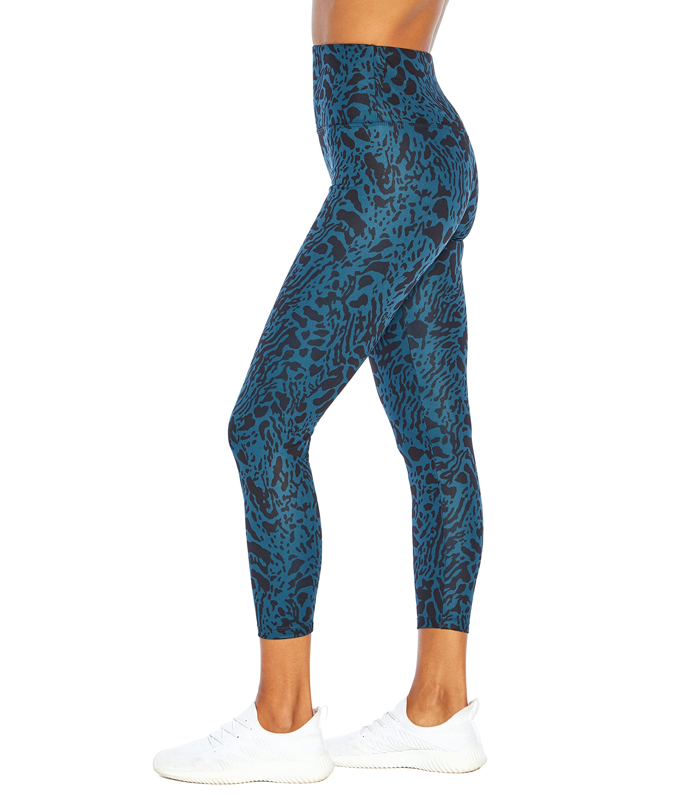 Bally Total Fitness Women's Kayla High Waist Tummy Control Workout Leggings - Perfect for Yoga, Running & Gym Training