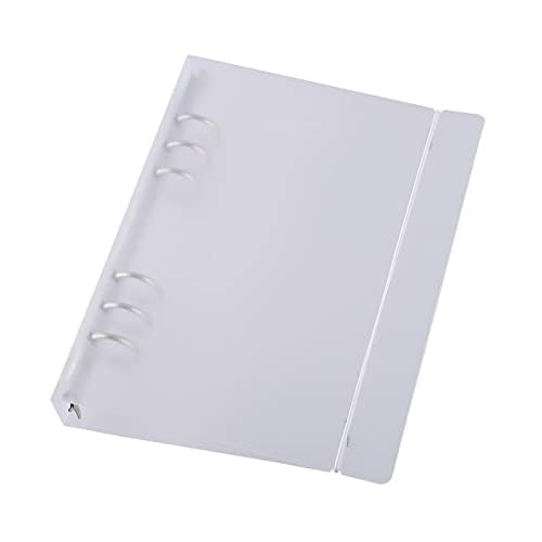 CYFUN DESIGN A5 6-Ring Binder with Snap Closure - Premium Storage Book Cover for 6-Hole Planner Pages, Refill Inserts & Die Storage - Perfect for Office, School & Home Organization
