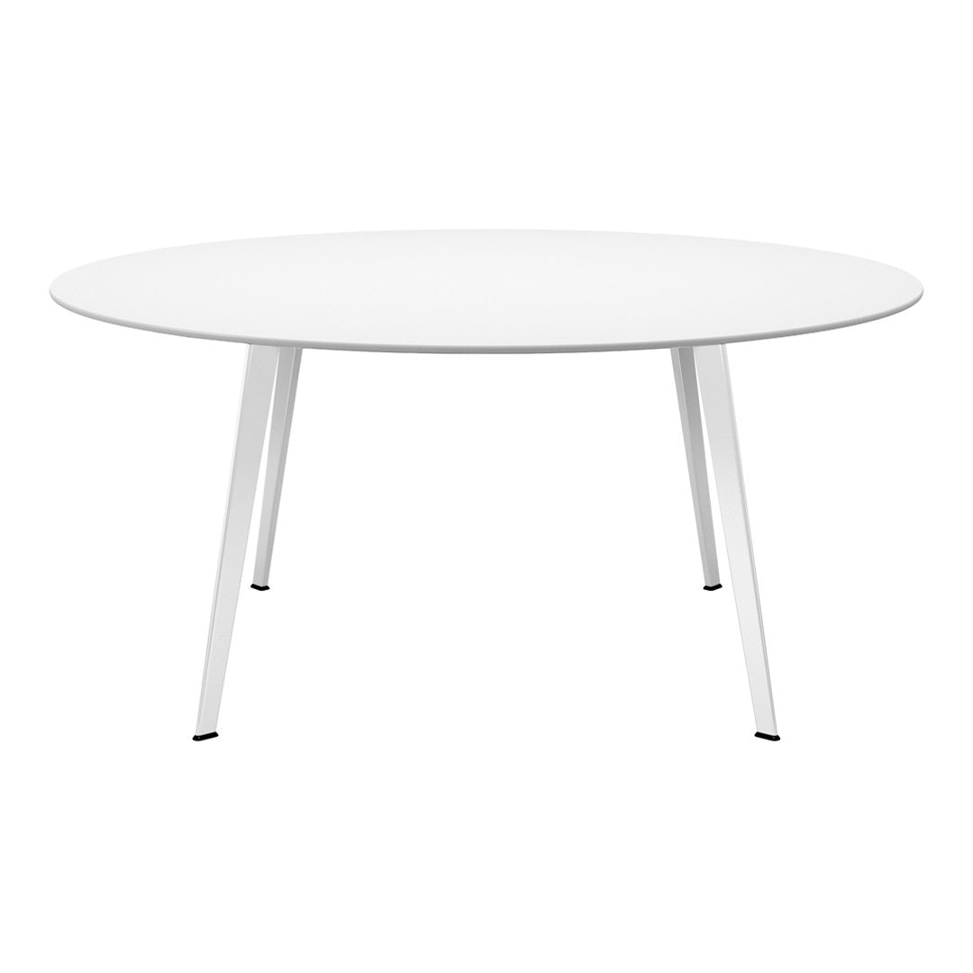 JW Round Dining Table - Modern & Stylish for Kitchen, Dining Room, and Small Spaces