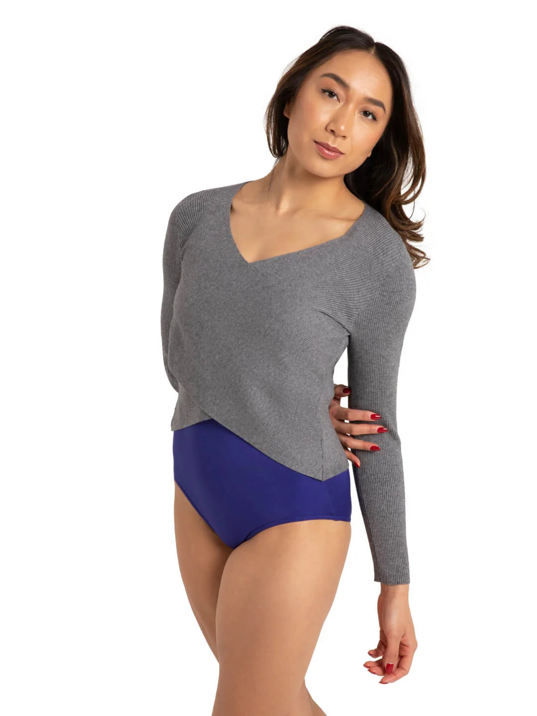 Calvin Klein CK10991W Women's Wellness Wrap Sweater - Cozy Knit Cardigan for Relaxation & Lounging at Home
