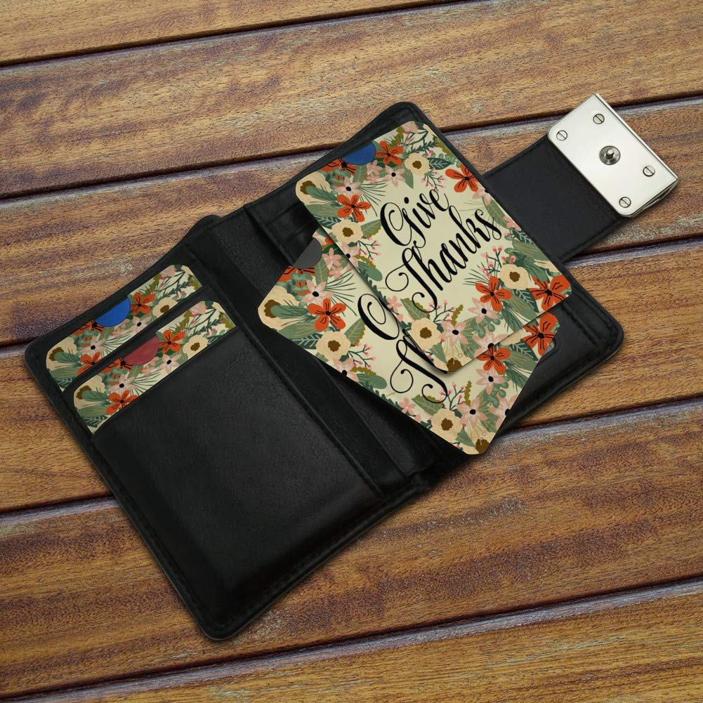 RFID Blocking Credit Card Holder Set of 4 - Secure Wallet Protector Sleeves for Contactless Payment Protection | Perfect for Travel, Shopping & Everyday Use