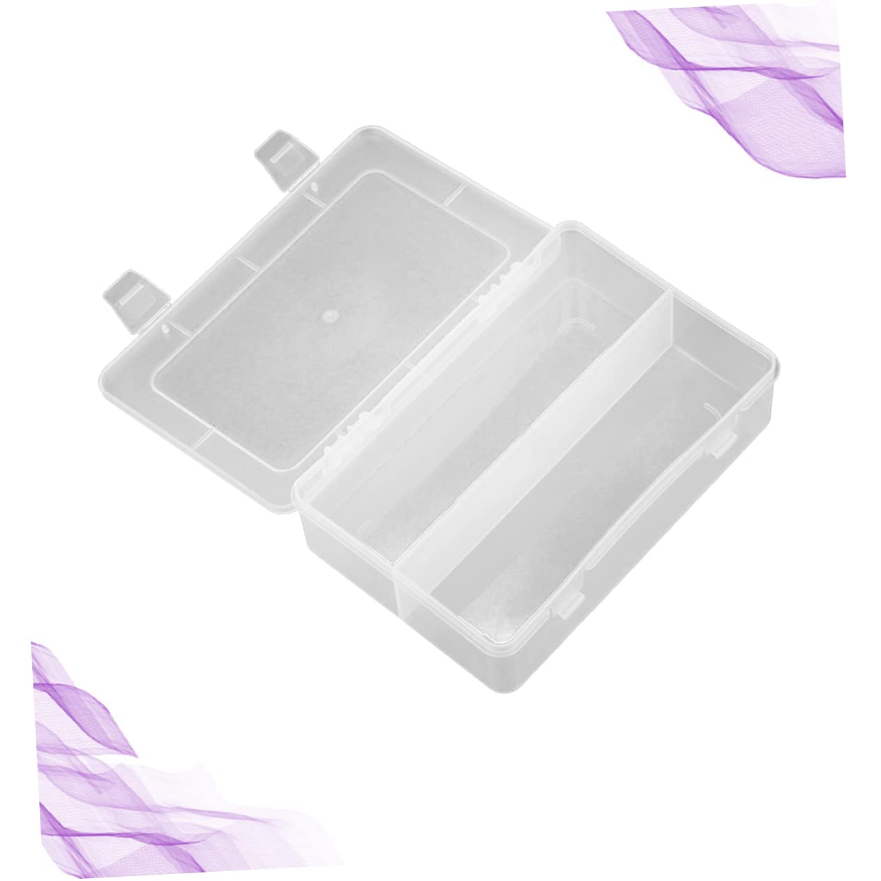 Beavorty 2-Piece Cosmetic Organizer - Makeup Storage Box for Travel & Home