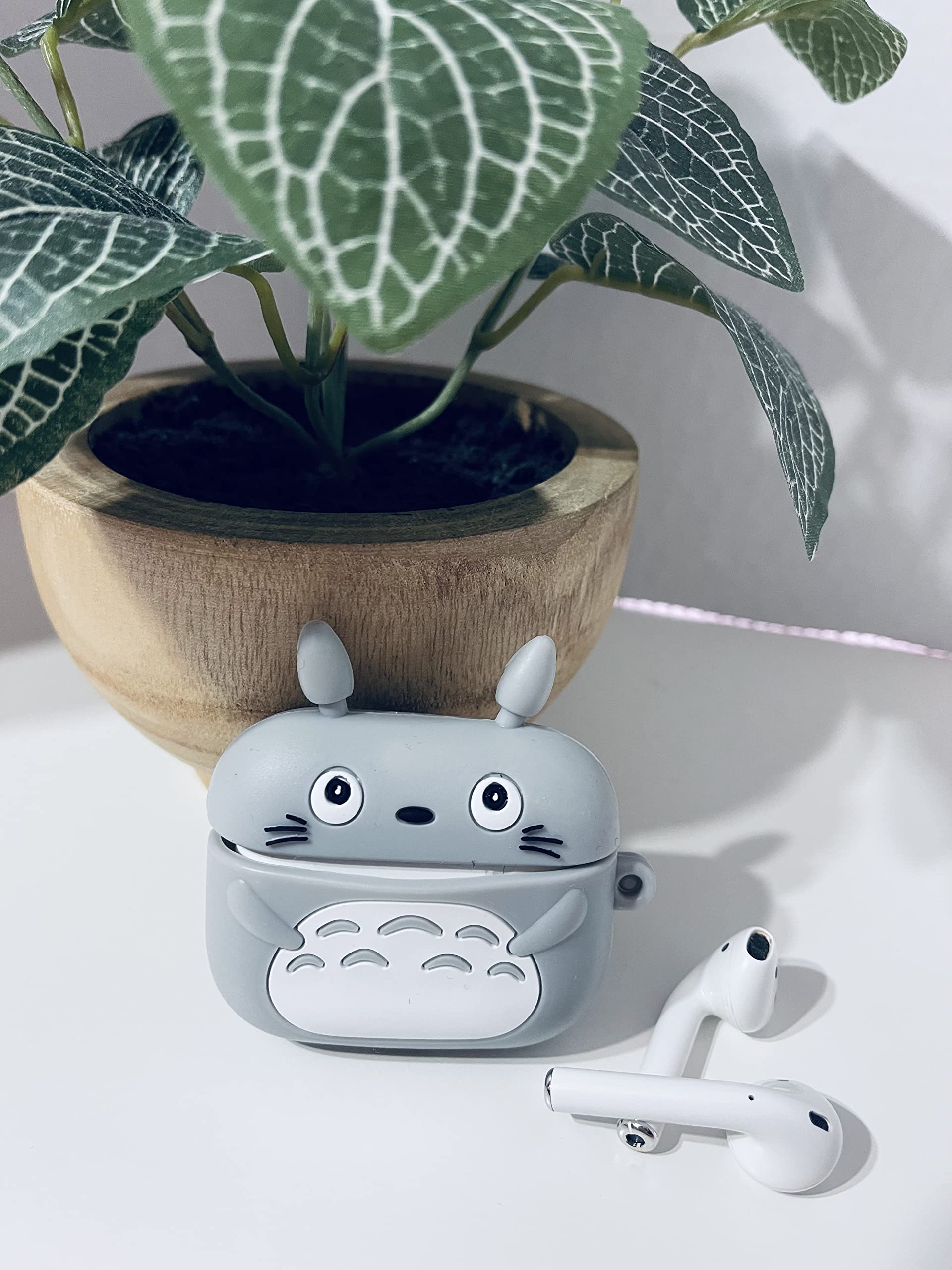 Cute Cartoon Airpod Pro Case - Grey for All Ages | Travel & Daily Use