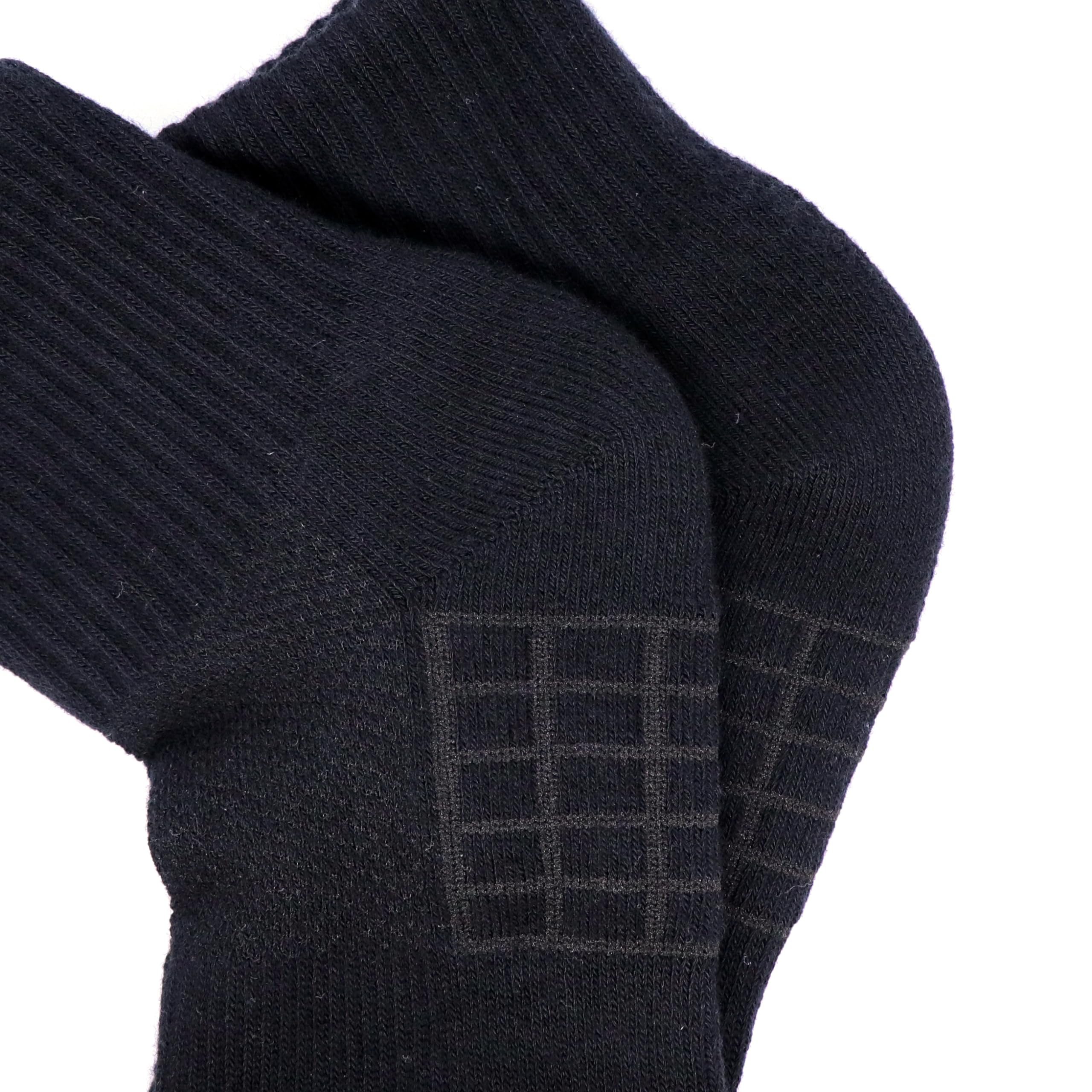 **Breathable Women's Ankle Socks - 3-Pack Athletic Sports Socks for Running & Workouts (Sizes 5-9, Black) - Perfect for Gym, Yoga & Everyday Comfort**
