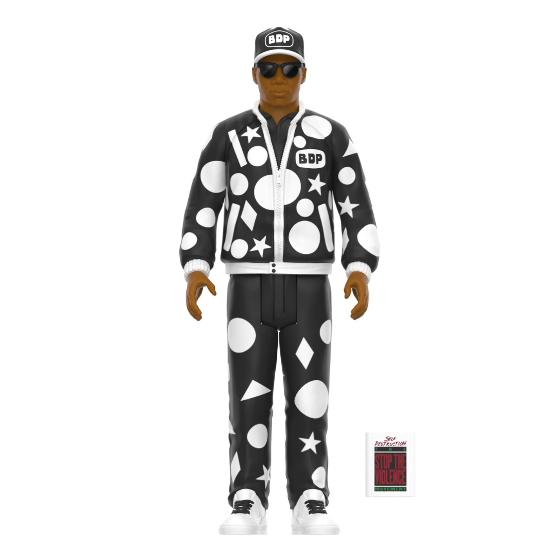 KRS One Self Destruction Action Figure (3.75 Inch) - Perfect for Hip-Hop Collectors, Music Fans & Display Shelves