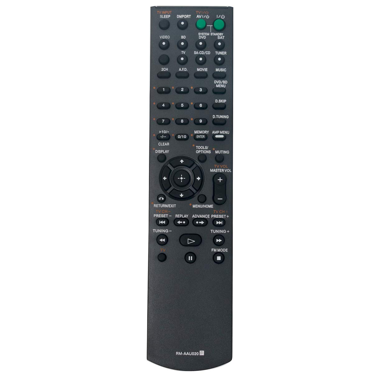Original Remote Control Replacement for Sony STR-DH500 STR-DG520 Audio Video Receiver - Compatible with STRDH500 STRDG520 - Perfect for Home Theater & Entertainment Systems