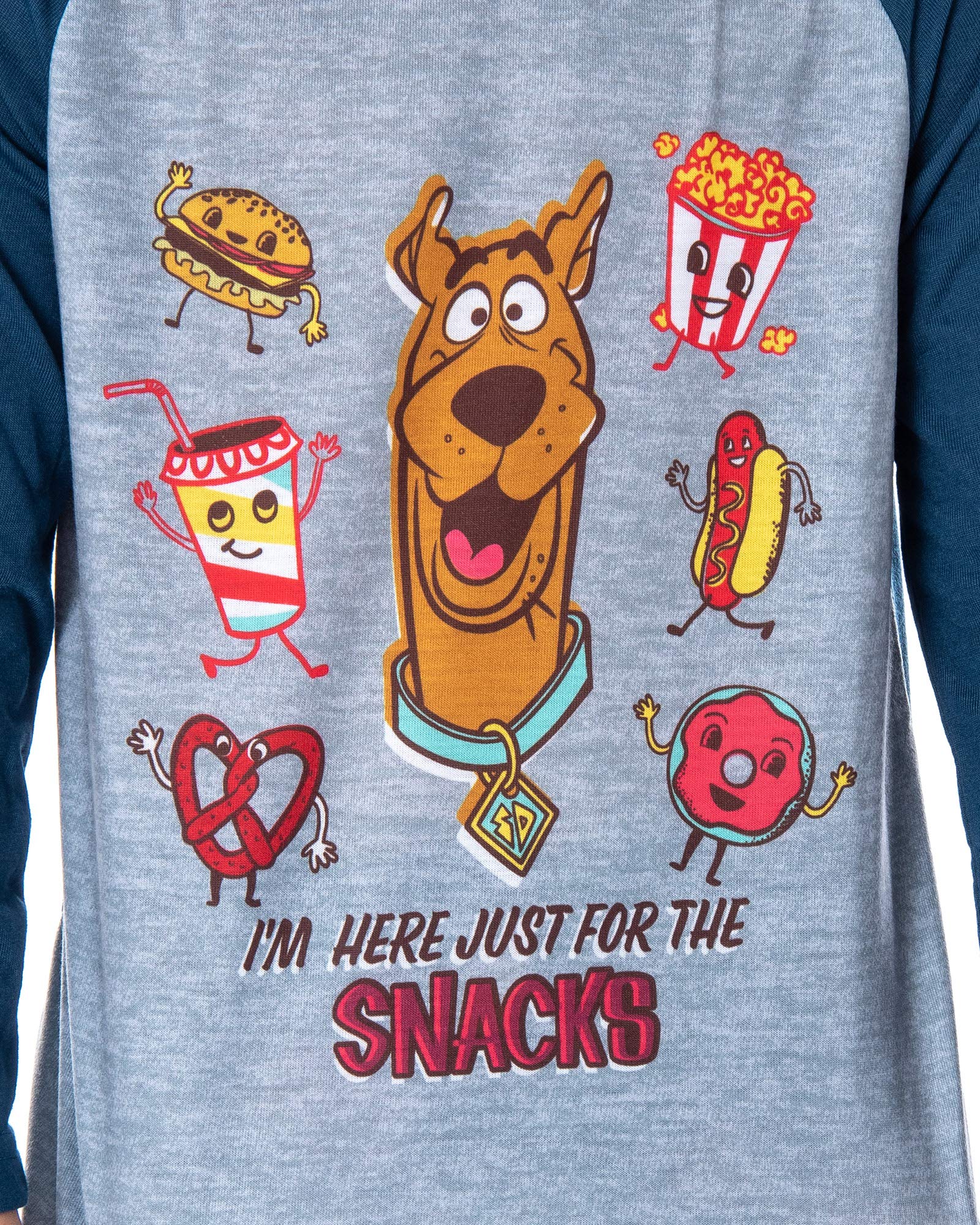 Scooby Doo Pajamas for Boys - Cartoon Character Kids Pajama Set with Scooby Snacks Print | Cozy Sleepwear for Bedtime & Lounge Wear