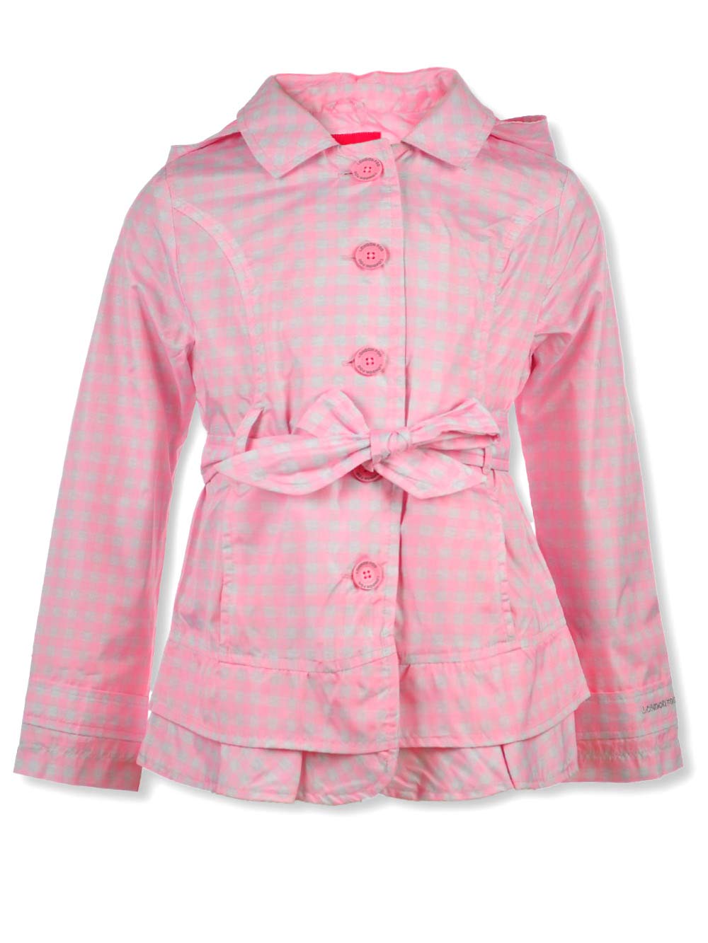 London Fog Girls' Lightweight Trench Coat for School & Play