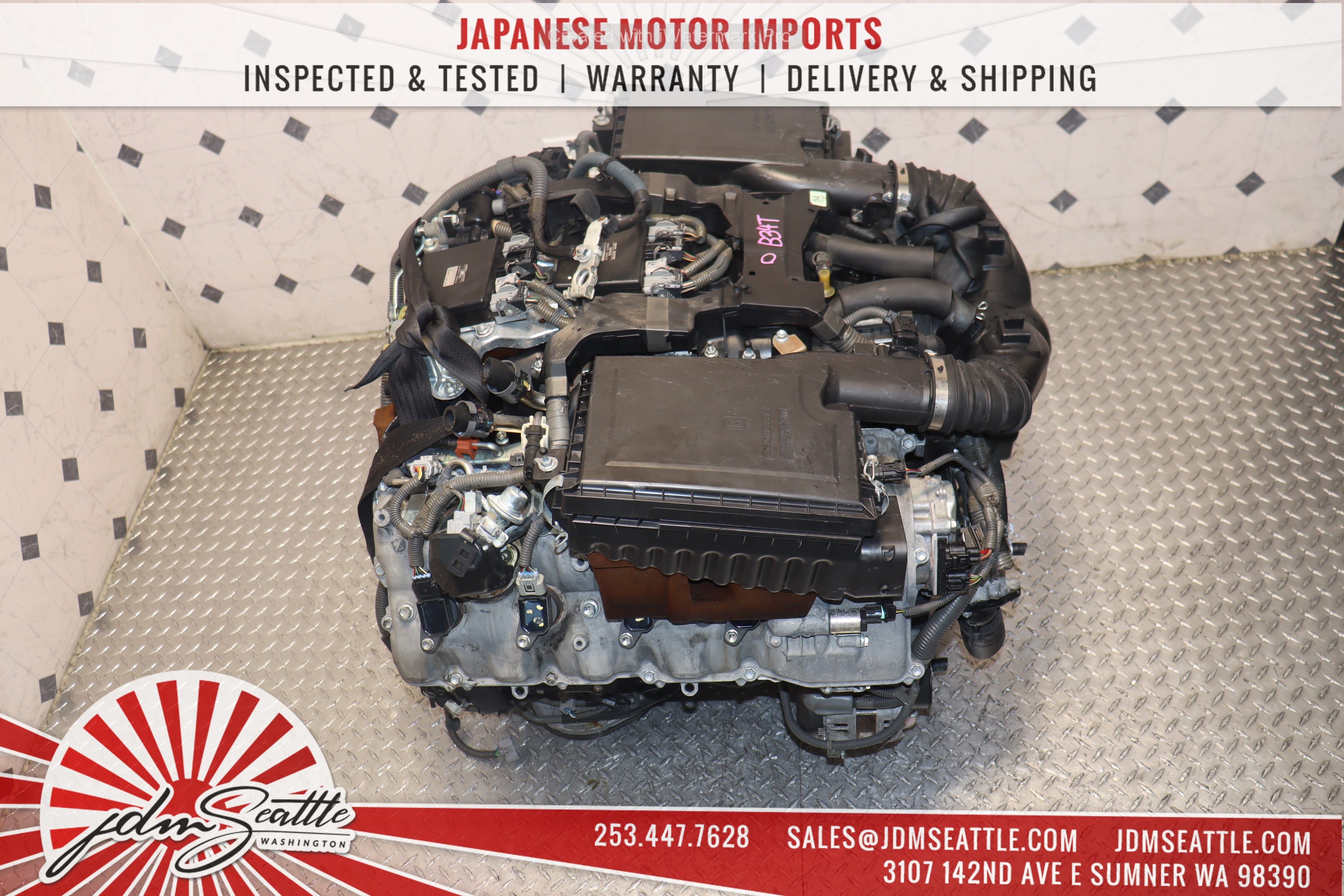 2006-2017 Lexus LS460 & 2008-2011 GS460 JDM 1UR-FSE Engine - High Performance V8 Replacement for Luxury Sedans - Perfect for Engine Swap & Restoration Projects