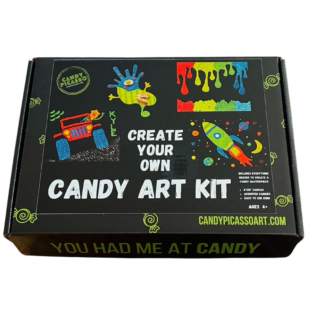 DIY Candy Art Kit - Create Your Own Sweet Masterpieces for Kids & Adults | Fun Birthday Party Activity & Creative Gift Idea