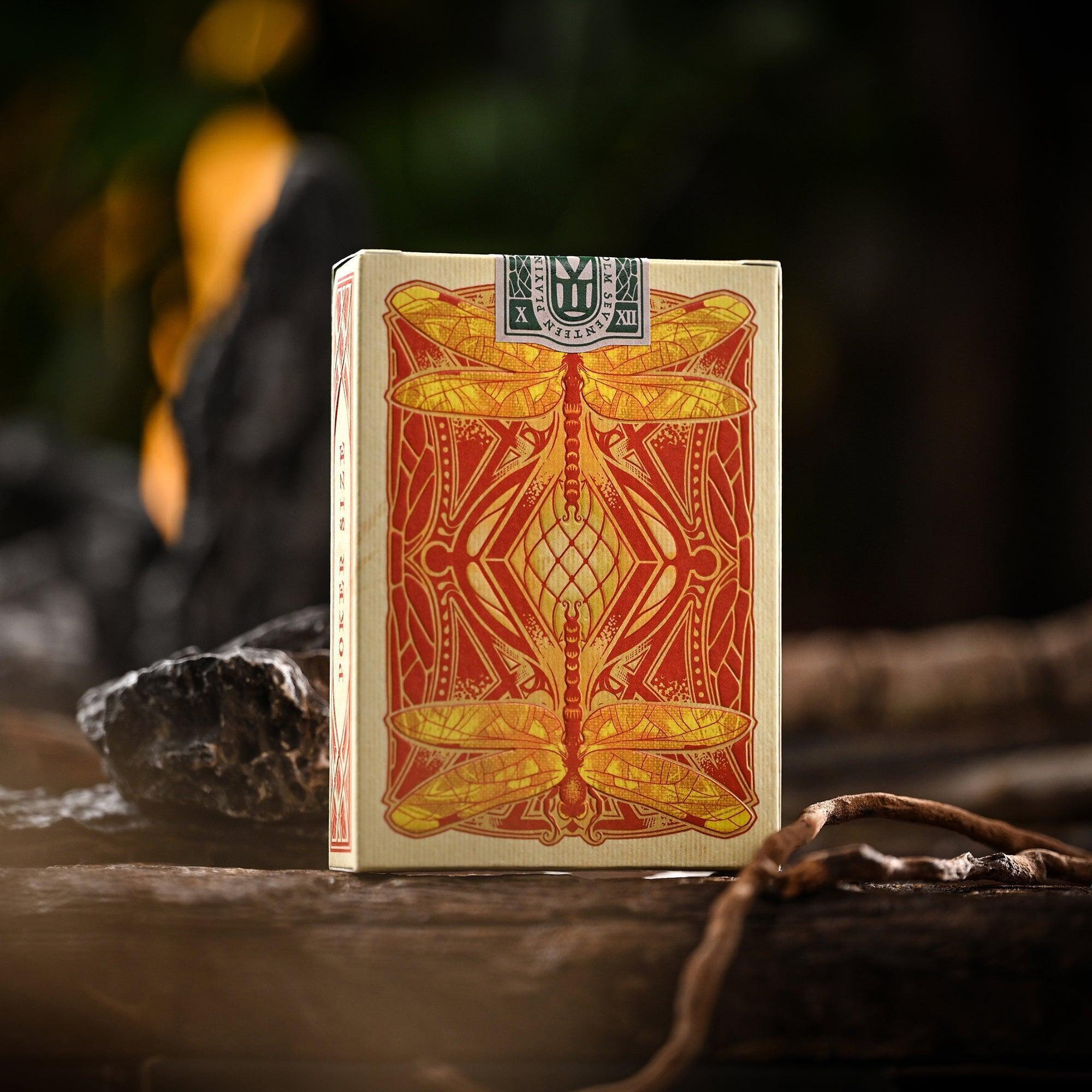 Notorious Gambling Frog Playing Cards - Orange Deck for Poker, Magic Tricks & Game Nights | Premium Quality Card Games for Adults & Collectors