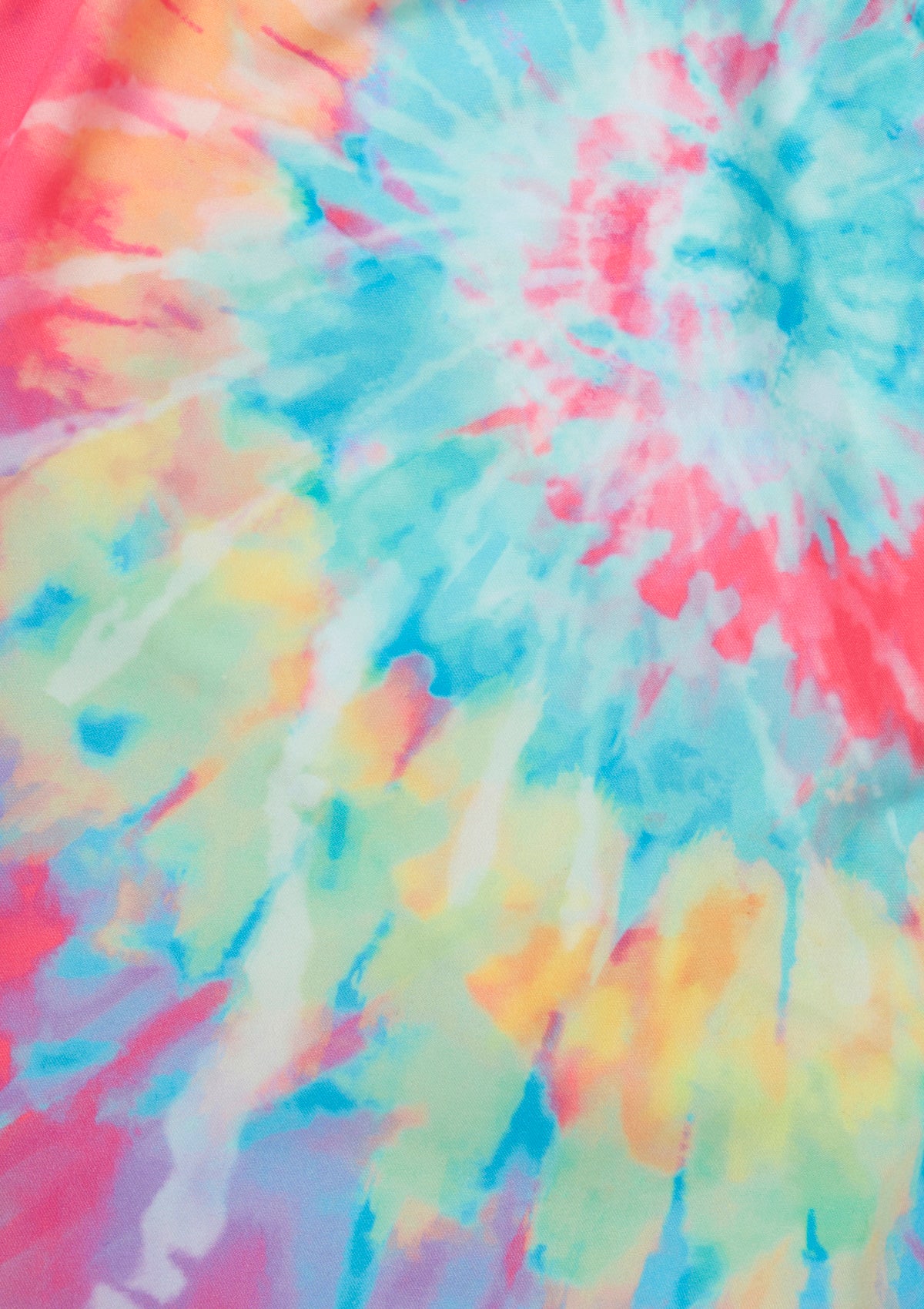 Kids Spiral Tie Dye T-Shirt | Colorful Cotton Graphic Tee for Boys & Girls | Perfect for Playdates, School & Birthday Parties