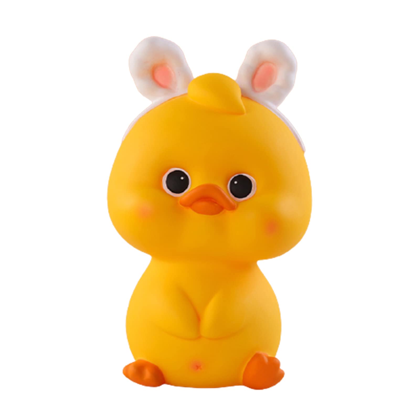 Duck Shape Piggy Bank with Night Light - 3-in-1 Money Saving Box for Kids, Shake Head Design, Desktop Decor & Perfect Birthday/Children's Day Gift for Boys & Girls | Fun Savings Tool for Bedroom, Study Room or Playroom