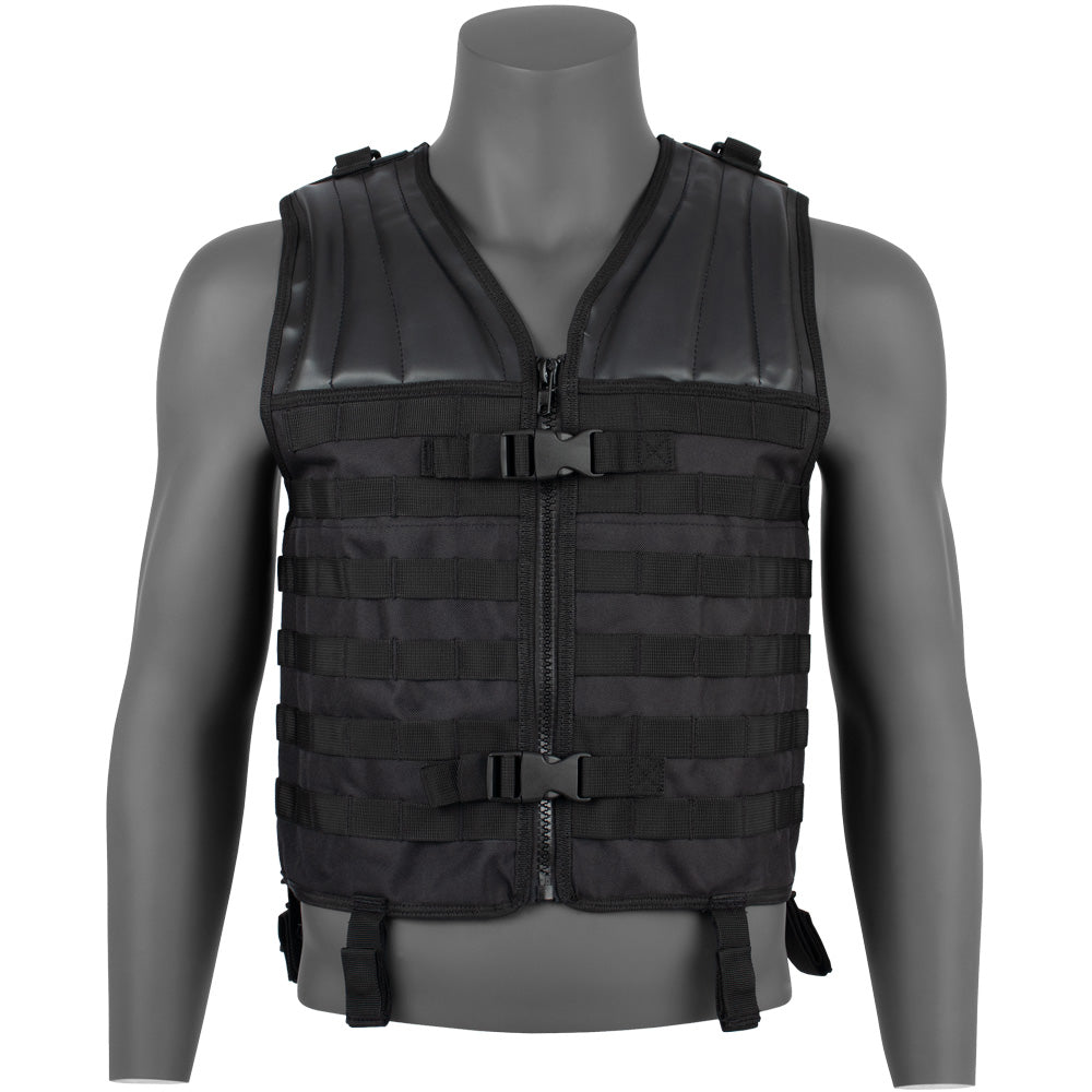 Big & Tall Modular Tactical Vest for Men - Adjustable Military Style Body Armor Carrier with Molle System - Perfect for Airsoft, Hunting & Outdoor Adventures