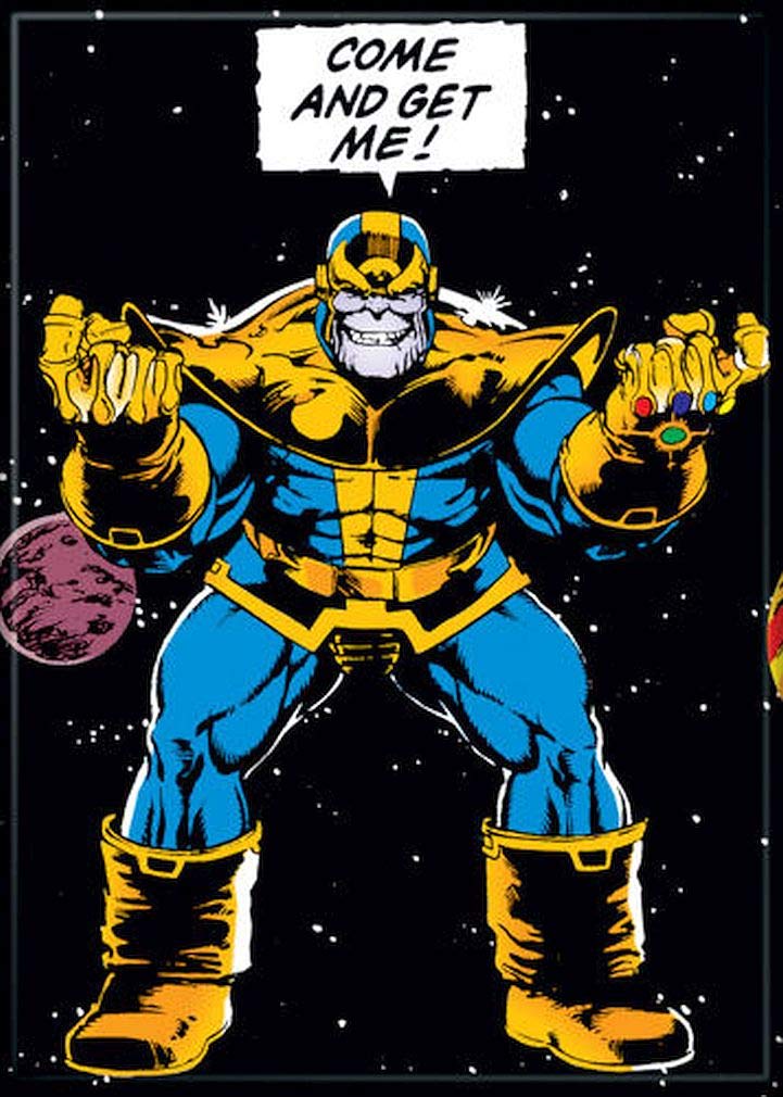 Marvel Thanos Magnet 2.5x3.5