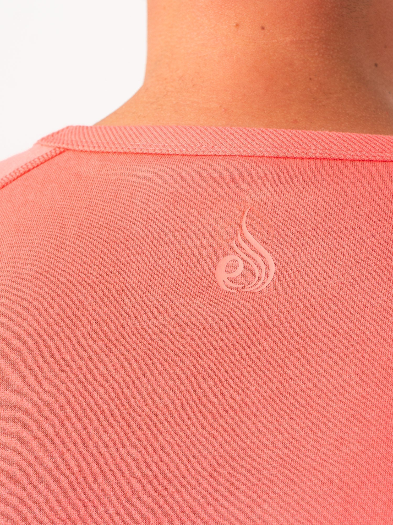 Energy Crew Neck Coral T-Shirt - Comfortable & Stylish Casual Wear for Men & Women - Perfect for Gym, Workout, and Everyday Outfits