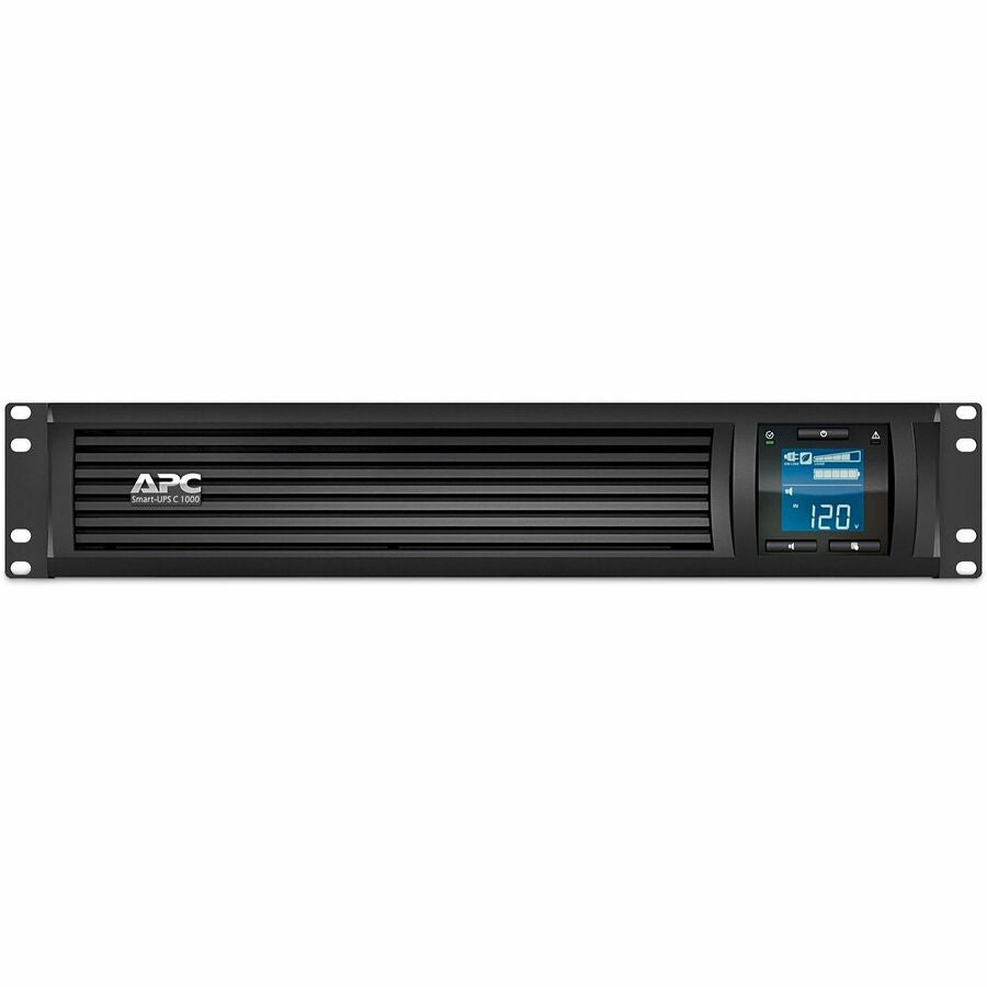 APC Smart-UPS C 1000VA LCD 2U Rackmount UPS with SmartConnect - Reliable Battery Backup for Servers, Network Equipment & Home Office