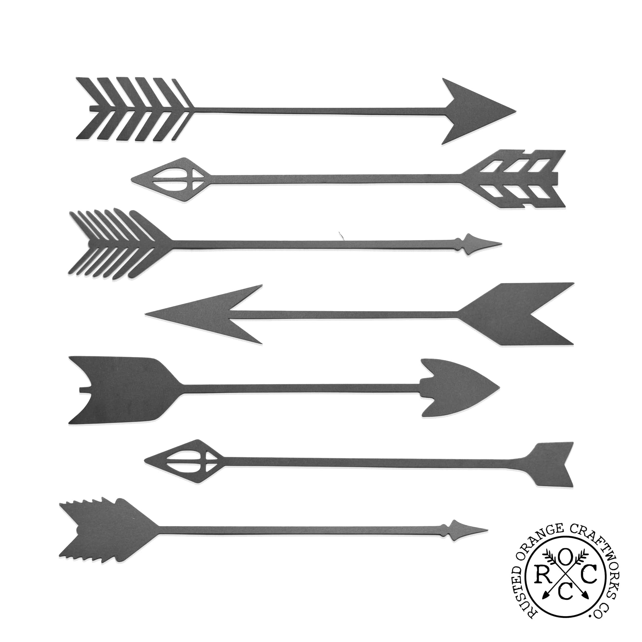 15 Metal Wall Decor Arrows - 7 Unique Styles for Home & Office - Rustic Arrow Art for Living Room, Bedroom, or Man Cave Decor