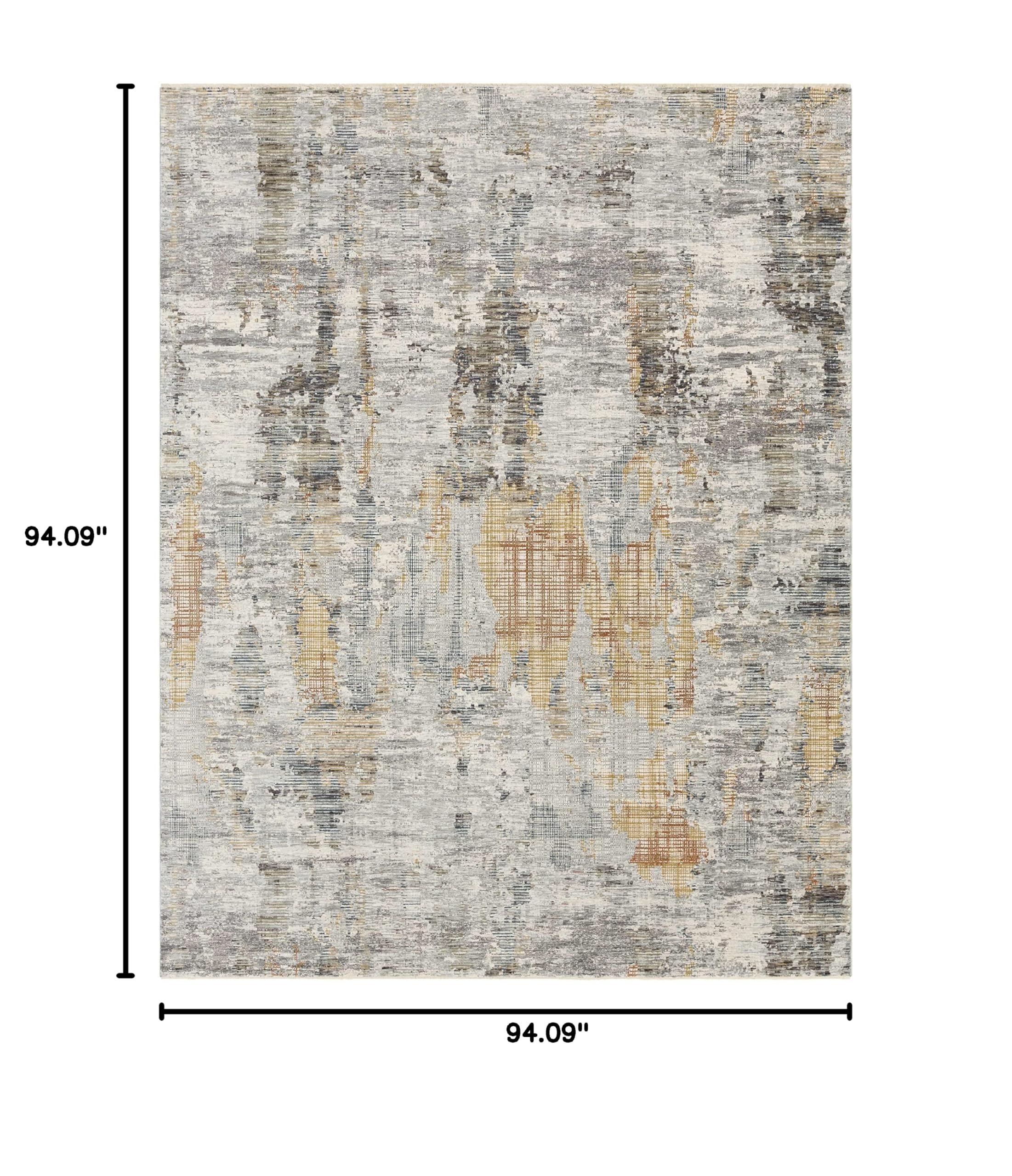 Hauteloom Hustontown Modern Round Area Rug 7'10