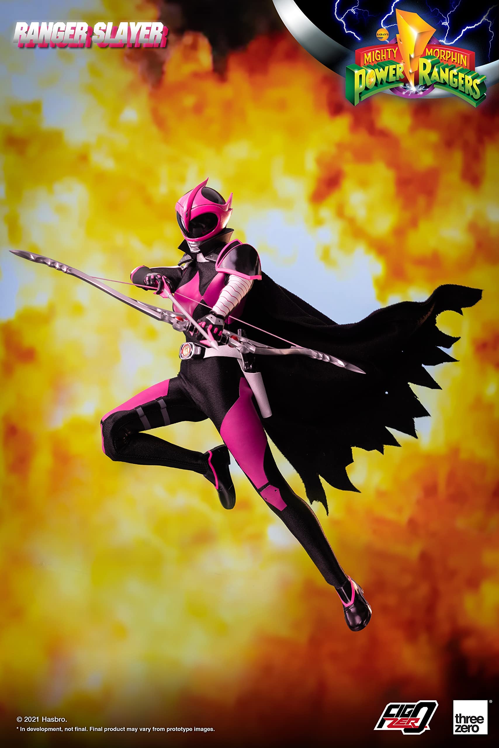 threezero Mighty Morphin Power Rangers: Ranger Slayer 1:6 Scale Collectible Action Figure - Premium Multicolor Collectible for Display & Power Rangers Fans