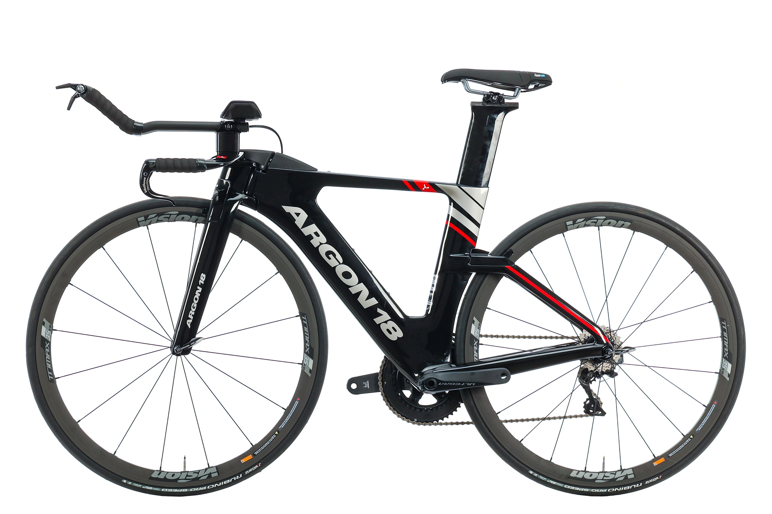 Argon 18 E-119 Tri Triathlon Bike 2020 - X Small Size | Lightweight Carbon Frame for Competitive Racing & Endurance Training