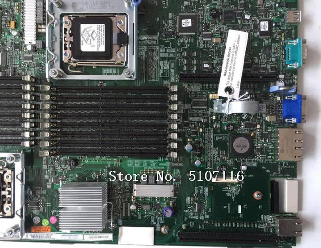Original: Desktop Motherboard for Systemboard X3550 X3650 M2 81Y6624   Optimized: IBM X3550 X3650 M2 Server Motherboard Replacement Part 81Y6624 - Compatible with Lenovo System x3550 M2 & x3650 M2 Servers (Data Center, Enterprise IT, Server Upgrade)