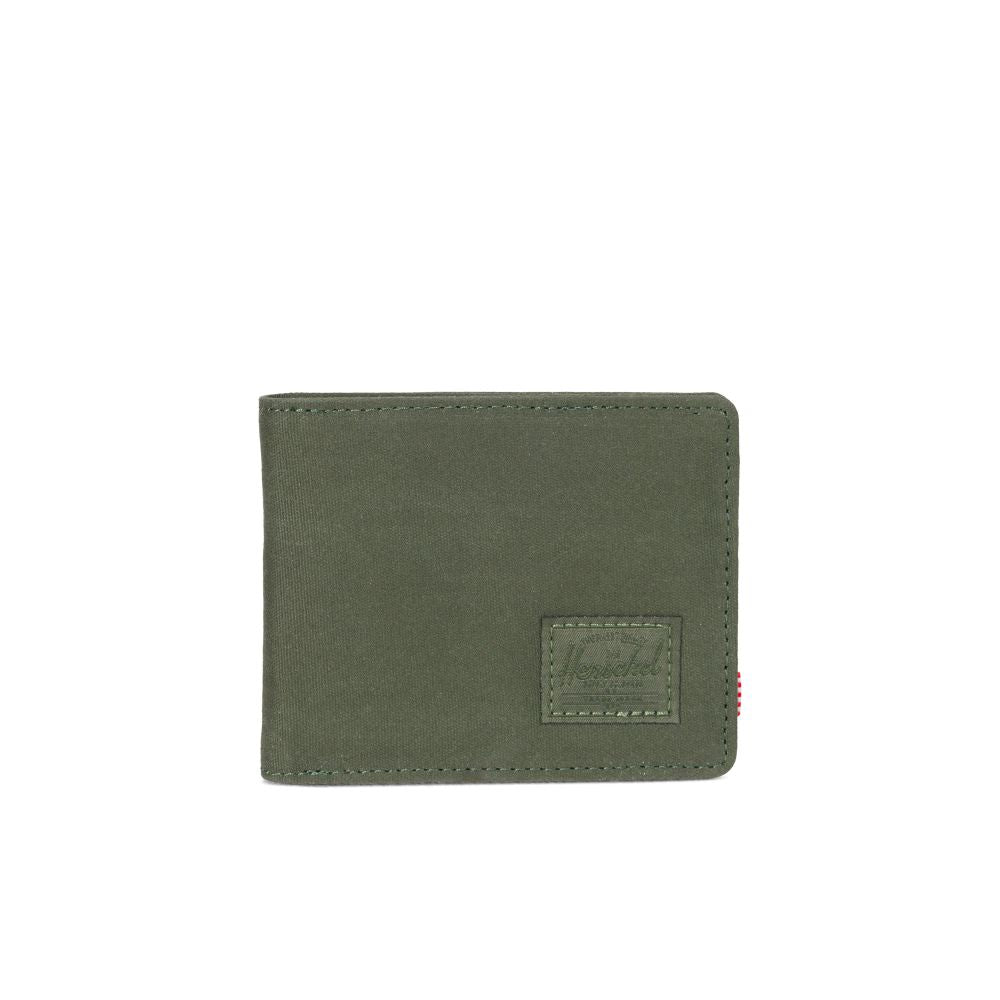 Herschel Hank Wallet for Men & Women - RFID Blocking Bifold Leather Wallet in Forest Night - Perfect for Travel, Work & Everyday Use